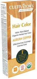 Cultivator's Organic Herbal Hair Color Auburn Copper 1 st produkt bild