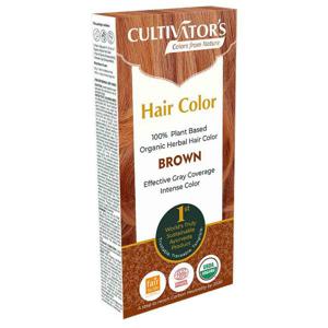 Miraz Organic Cultivators Hair Colors, 1 st, Brown produkt bild