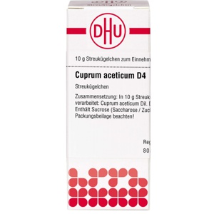 CUPRUM ACETICUM D 4 Globuli Produktbild