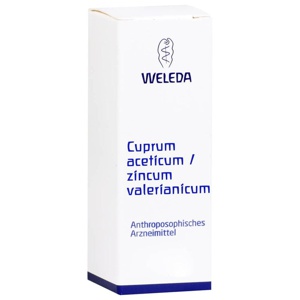 CUPRUM ACETICUM/Zincum valerianicum Mischung Produktbild