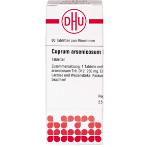CUPRUM-ARSENICOSUM-D-12-Tabletten Produktbild