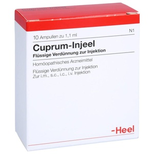 CUPRUM INJEEL Ampullen Produktbild