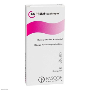 CUPRUM INJEKTOPAS Ampullen Produktbild