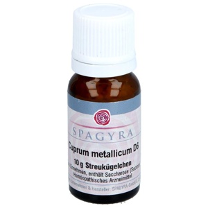CUPRUM METALLICUM D 6 Globuli Produktbild