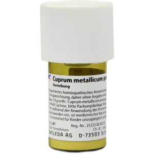 CUPRUM METALLICUM praep.D 20 Trituration Produktbild