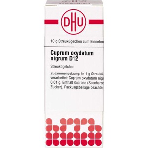 CUPRUM OXYDATUM nigrum D 12 Globuli Produktbild