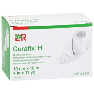 Curafix H Fixierpflaster 10 cmx10 m Produktbild
