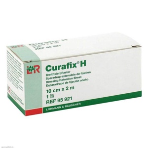 Curafix H Fixierpflaster 10cmx2m, 1 St Pflaster Produktbild