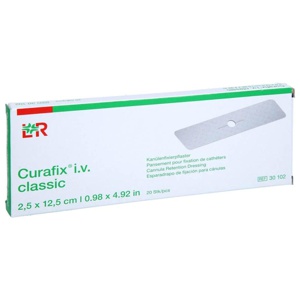 CURAFIX i.v. classic Pflaster 2,5x12,5 cm Produktbild