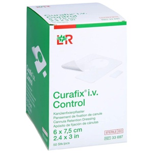 CURAFIX i.v. Control Kanülenfixierpfl.6x7,5 cm Produktbild