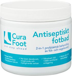 CuraFoot antiseptiskt fotbad, 500 g produkt bild