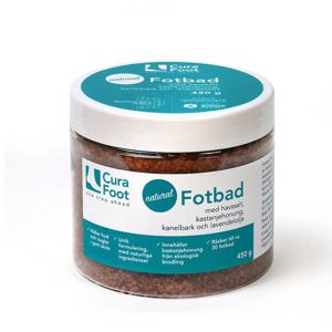 CuraFoot Natural Fotbad 450 g produkt bild