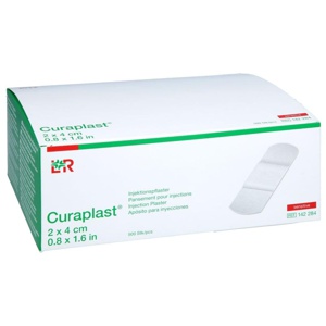 CURAPLAST Inj.-Pflaster sensitiv 2x4 cm Produktbild