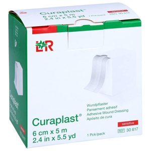 CURAPLAST Wundschnellverb.sensitiv 6 cmx5 m Produktbild