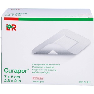CURAPOR Wundverband steril 5x7 cm Produktbild