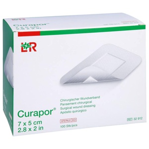 Curapor Wundverband steril 5x7 cm Produktbild