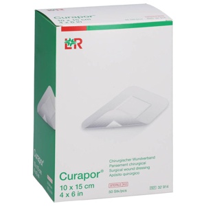 CURAPOR Wundverband steril chirurgisch 10x15 cm Produktbild