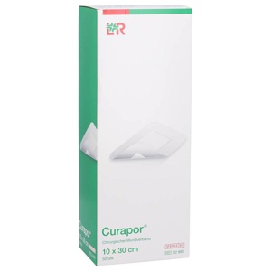CURAPOR Wundverband steril chirurgisch 10x30 cm Produktbild