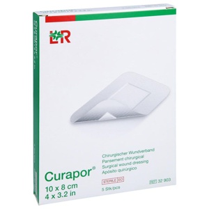 CURAPOR Wundverband steril chirurgisch 8x10 cm Produktbild