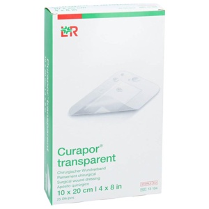 Curapor Wundverband steril transparent 10x20 cm Produktbild