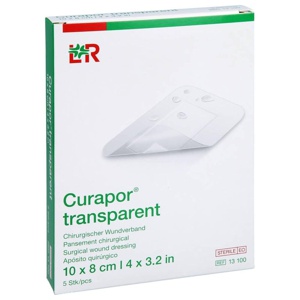CURAPOR Wundverband steril transparent 8x10 cm Produktbild
