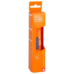 Curaprox Be You Zahnpasta Pfirsich+Aprikose Orange Produktbild
