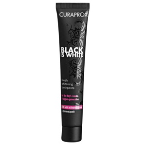 Curaprox Black is White Whitening Tandkräm 90 ml produkt bild