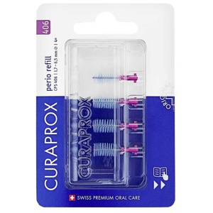 Curaprox Cps 406 perio Interdent.1,7 - 6,5mm, 4 St Zahnbürste Produktbild