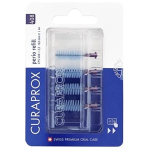 Curaprox CPS 408 Perio Refill - Lilla - 8,0 mm - 4 stk. produktbillede