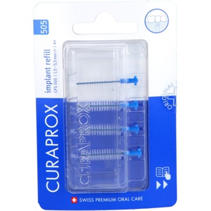 Curaprox Cps 505 Interdentalbürste implant 1,5 - 5,5 mm, 4 St Zahnbürste Produktbild