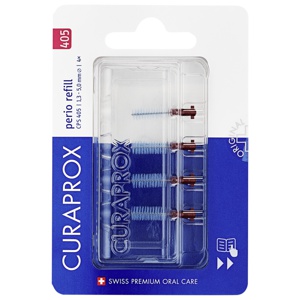Curaprox CPS405 Perio Refill 4 stk. Rød produktbillede