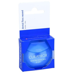 Curaprox DF 834 Zahnseide waxed Minze Spender Produktbild