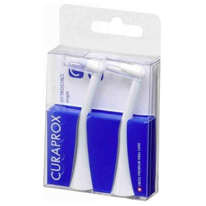 Curaprox Hydrosonic Pro Ersatzbürstenköpfe single, 2 St Zahnbürste Produktbild