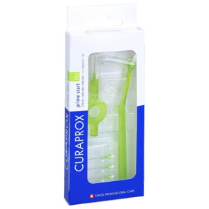 Curaprox Interdental Set Cps 011 mm grün 5 + 2 St, 1 P Zahnbürste Produktbild
