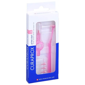 Curaprox Interdental Set Cps 08 mm pink 5 + 2 St, 1 P Zahnbürste Produktbild