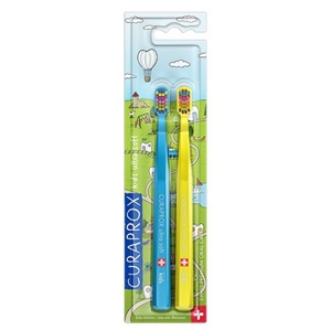 Curaprox Kids Duo Special Tandbørste 2 stk produktbillede