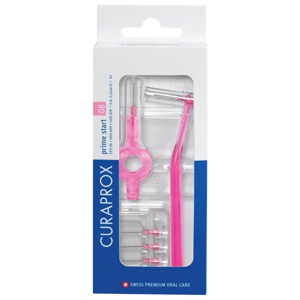 Curaprox mellomromsbørste 08 rosa 1 sett produktbilde