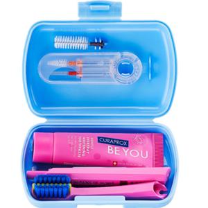 Curaprox Ortho Travel Set blå produkt bild