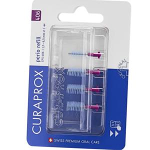 Curaprox Perio mellanrumsborste refill 406, 4 st produkt bild