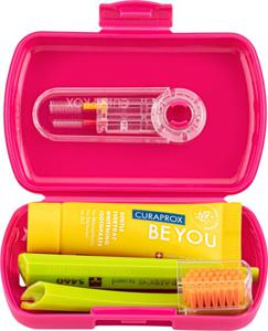 Curaprox Travel set magenta 10ml produkt bild