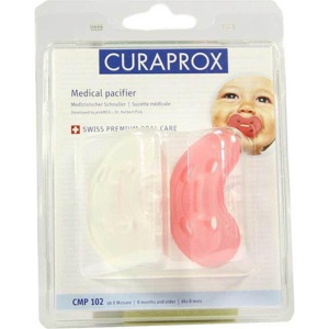 Curaprox Schnuller ab 8 Monate, 2 St n.v. Produktbild