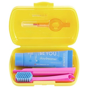 CURAPROX Travel-Set gelb Produktbild