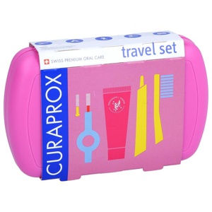 Curaprox Travel-Set rosa Produktbild