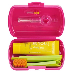 Curaprox Travel-Set rot, 1 St n.v. Produktbild