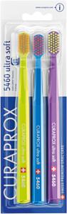 Curaprox Ultra Soft 5460 tandborste 3-pack produkt bild