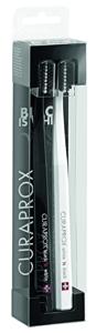 Curaprox White is Black tandborste 2-pack produkt bild