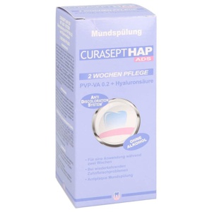 Curasept HAP020 Pvp-VA 0,20 + Hyaluron Mundspülung, 200 ml Flaschen Produktbild