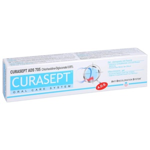 Curasept Zahnpasta 0,05% CHX Ads 705, 75 ml Zahnpasta Produktbild