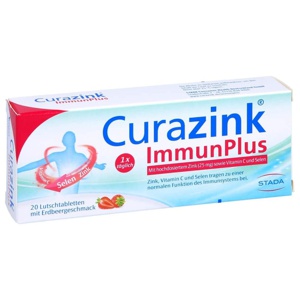 CURAZINK ImmunPlus Lutschtabletten Produktbild