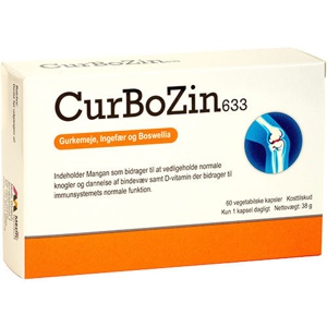 CurBoZin 633   60 kapsler produktbillede